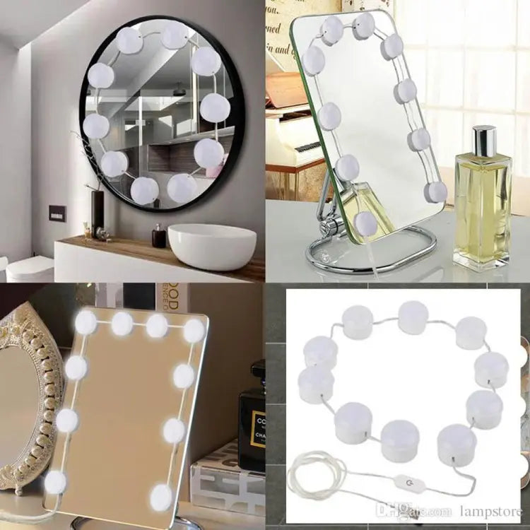 Vanity Mirror Fill Light Adjustable Luminance 3 Colors LED
