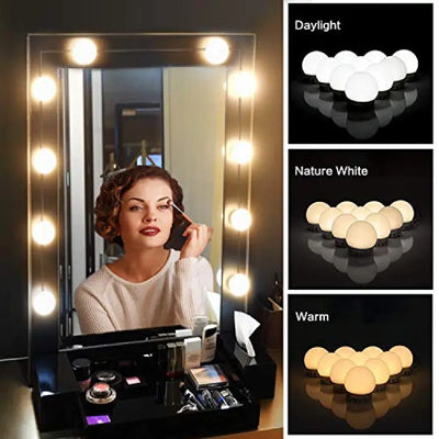 Vanity Mirror Fill Light Adjustable Luminance 3 Colors LED