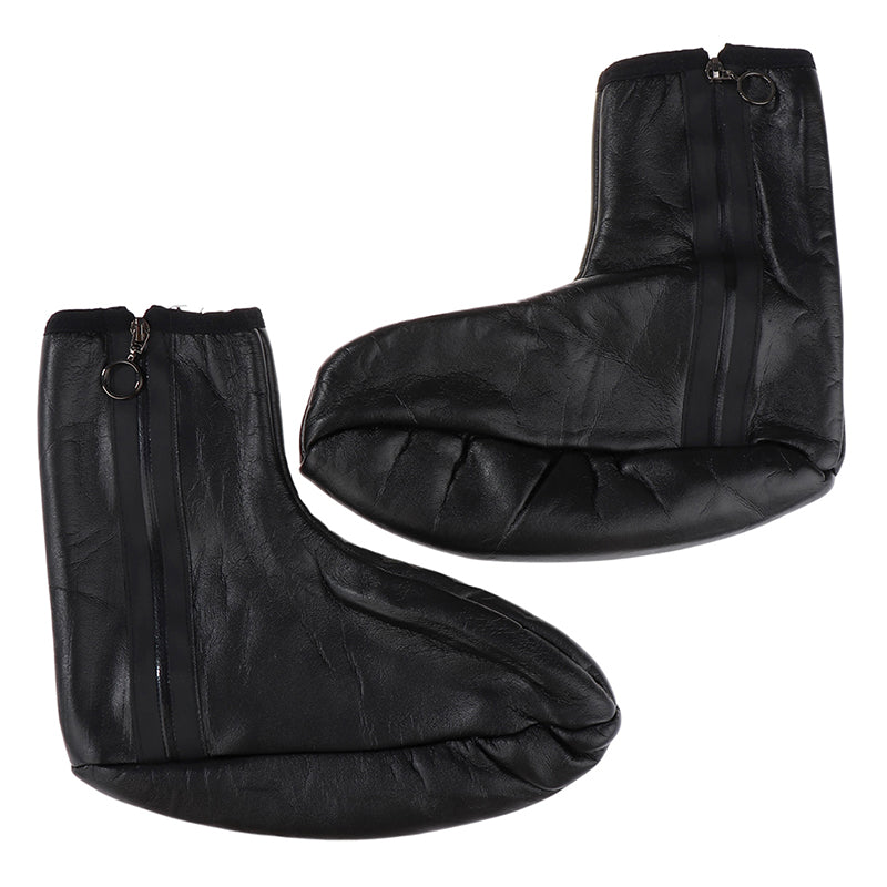 Unisex Winter Warm Leather Thermal Boat Slipper