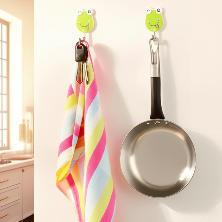 Pack Of 3 Self Adhesive Wall Hooks– Waterproof