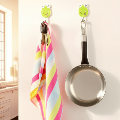 Pack Of 3 Self Adhesive Wall Hooks– Waterproof