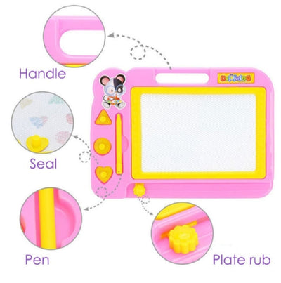 Magnetic Learning Drawing Board for Kids  – Erasable Doodle Pad