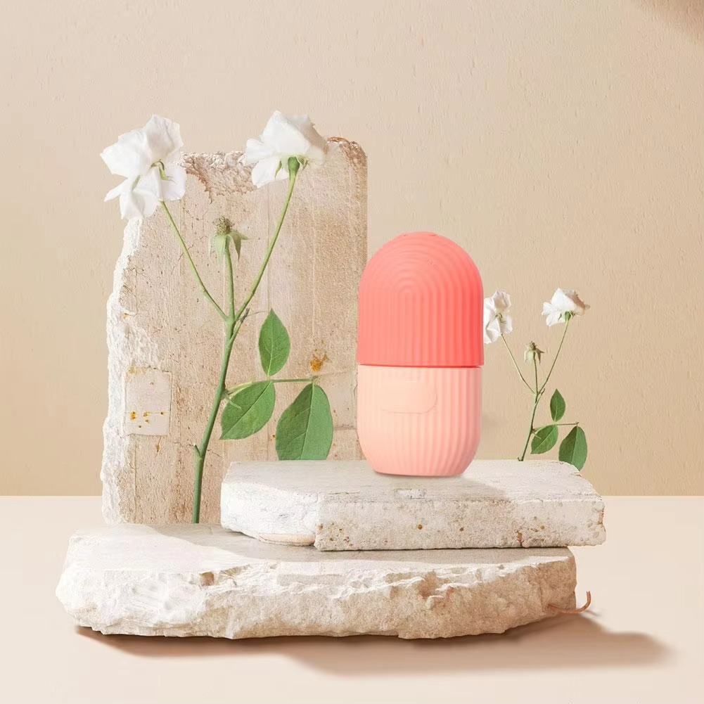 Cooling Ice Roller with Scrub