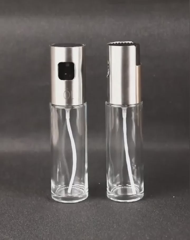 Cooking Oil Sprayer – Glass Oil Spray Bottle For Kitchen, Bbq, Baking, Grilling, Vinegar & Sauce